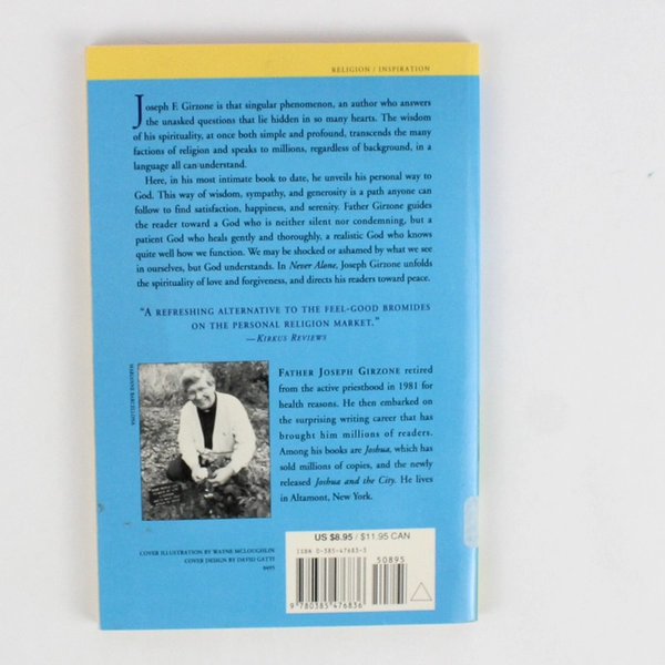 Never Alone A Personal Way to God Joseph F Girzone 1994 Paperback Book