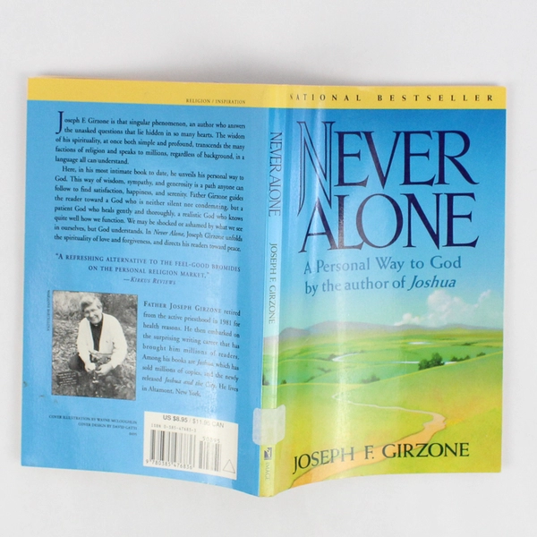 Never Alone A Personal Way to God Joseph F Girzone 1994 Paperback Book