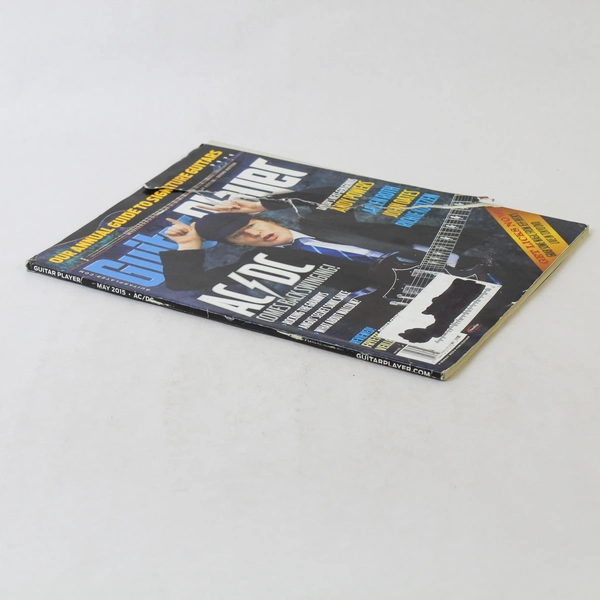 Guitar Player Magazine May 2015 Angus Young AC/DC Arlen Roth Pre-Owned