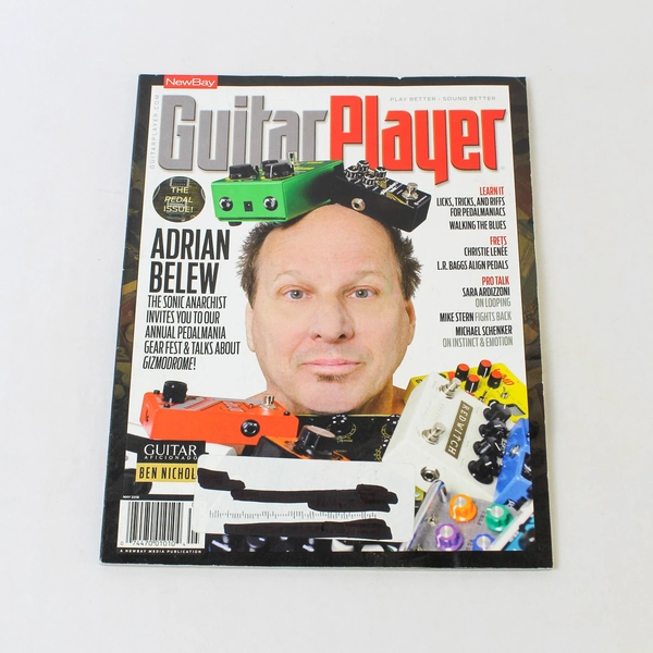 Guitar Player Magazine May 2018 Adrian Belew Mike Stern Christie Lenee Good Cond
