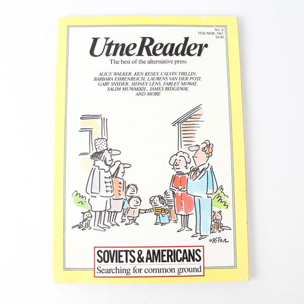 Utne Reader Magazine 1985 February March