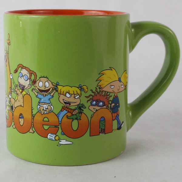 Nickelodeon 2018 14 oz Ceramic Character Coffee Mug - Pre-owned