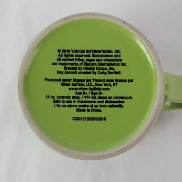 Nickelodeon 2018 14 oz Ceramic Character Coffee Mug - Pre-owned