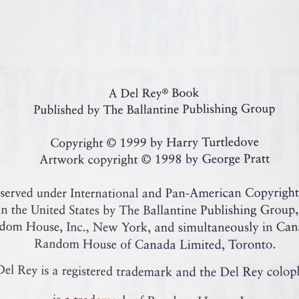 Walk in Hell by Harry Turtledove 1999 Hardcover