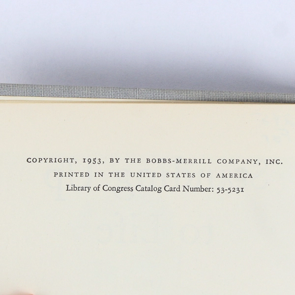 Standing Up to Life 1953 HC by Frank Halliday Ferris Vintage Ex Library Book