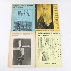 Lot of 4 Alternative Sources of Energy Magazine Issues 12 14 15 16 1973 to 1974