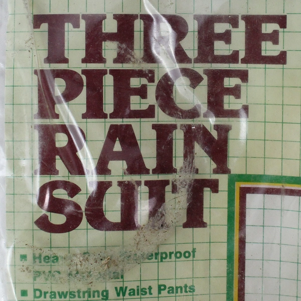 Vintage Academy Broadway XL Waterproof 3-Piece Rain Suit - Pre-Owned