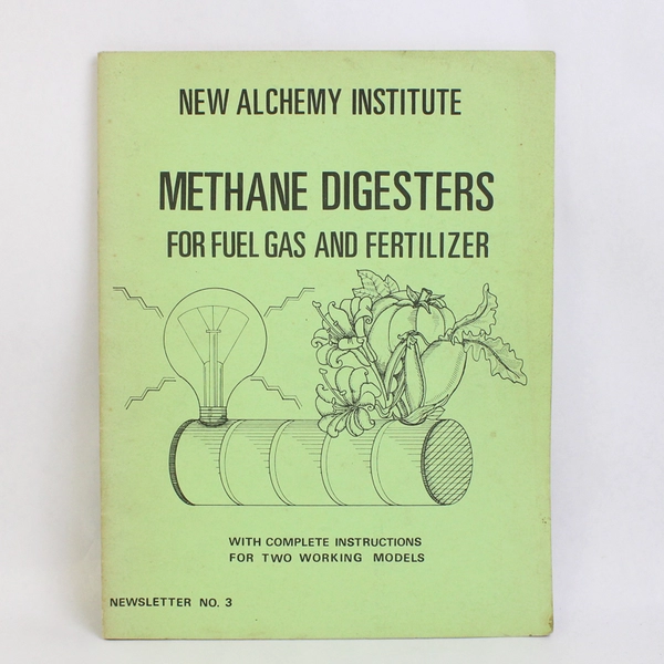 Vintage New Alchemy Institute Newsletter #3 1973 Methane Digester Complete Inst
