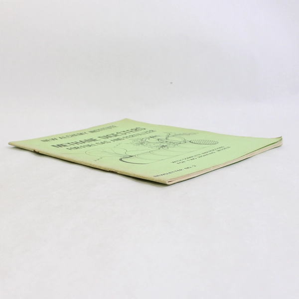 Vintage New Alchemy Institute Newsletter #3 1973 Methane Digester Complete Inst