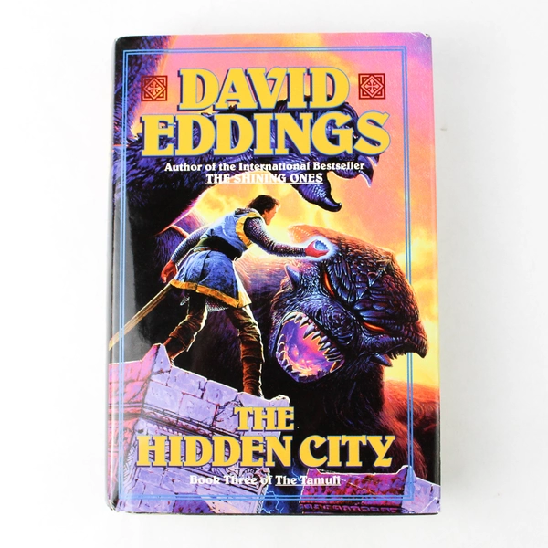 The Hidden City Hardcover Book 1994 David Eddings Taumuli Book 3 Fantasy Fiction