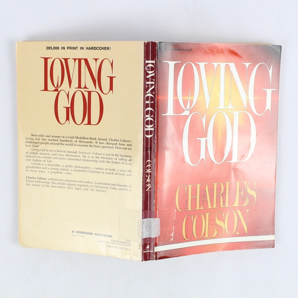 Loving God Charles Colson 1987 Paperback Christian Faith Book Ex Library