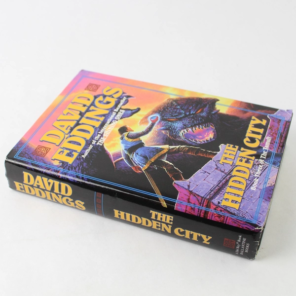 The Hidden City Hardcover Book 1994 David Eddings Taumuli Book 3 Fantasy Fiction