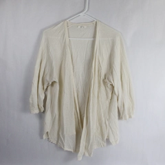 Maurices Women's Ivory Knit Cardigan Open Style Sweater Size 2