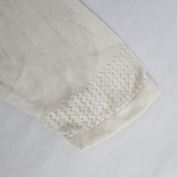 Maurices Women's Ivory Knit Cardigan Open Style Sweater Size 2