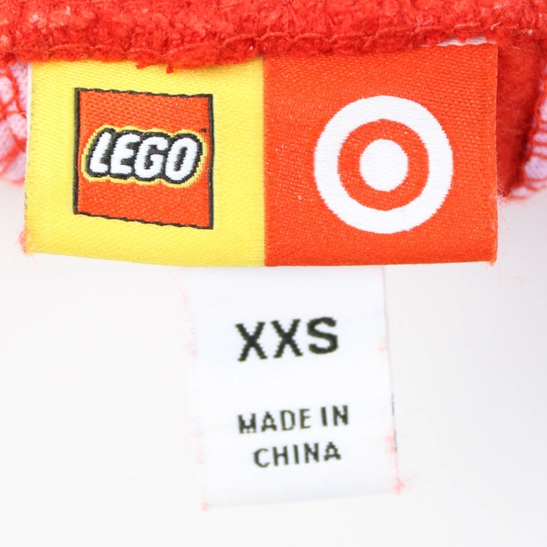 LEGO Target Red and Orange Sweatpants Women's Size XXS