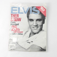 Elvis Then & Now Graceland 25th Anniversary Magazine w/CD 2002 Sealed New