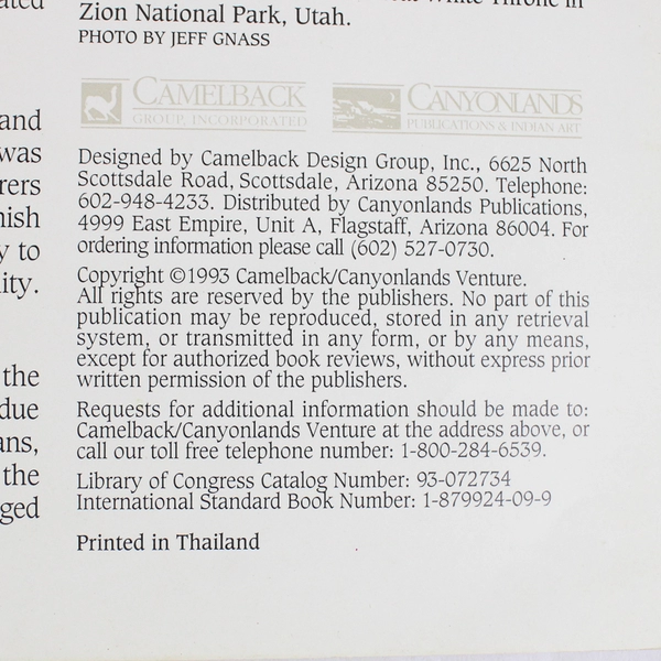 The Southwest A Pictorial History by Steven L Walker 1993 Paperback