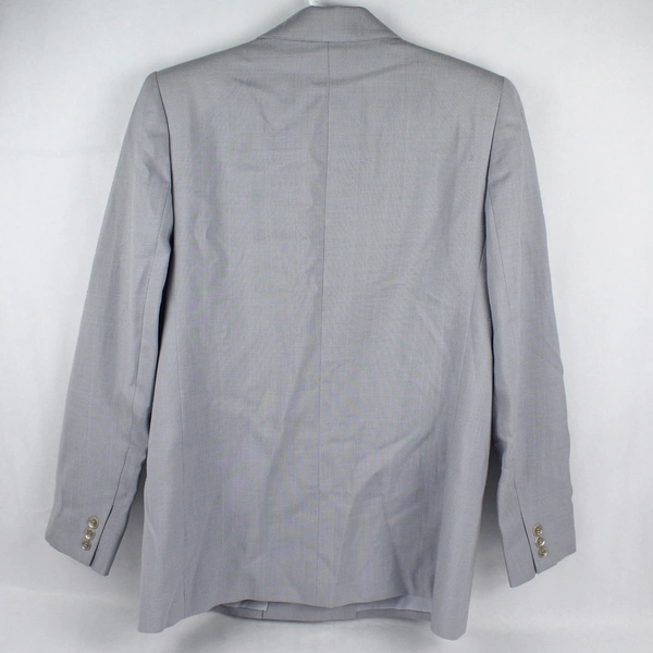 Vintage Sasson Women's Gray Blazer Jacket One Button Size 8/9 - Classic Style