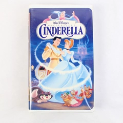 Walt Disney's Masterpiece Collection VHS Tape Cinderella Animated 1950