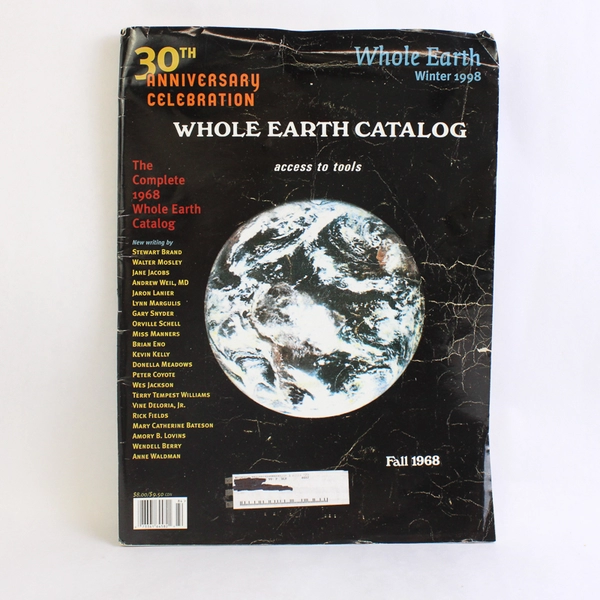 Whole Earth Magazine Winter 1998 30th Anniversary Celebration