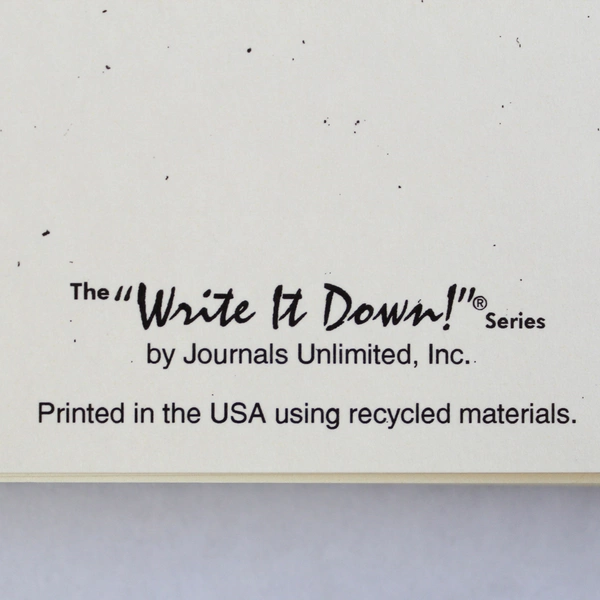 Precious Friend Pet Journal Write It Down! Blank Journal Memory Keepsake