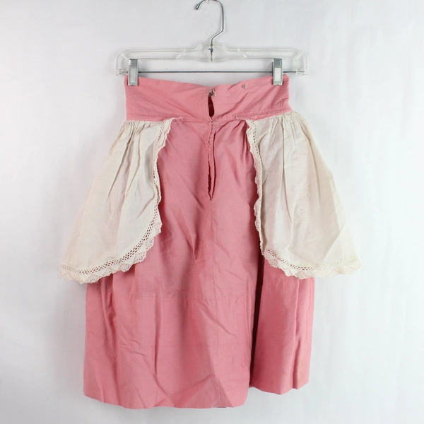 Vintage Children's Pink Dance Costume Set Skirt Bonnet Leg Warmers Sz S