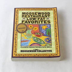 Moosewood Restaurant Low-Fat Favorites Cookbook - Very Good Condition