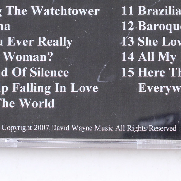 David Wayne Acoustic Rendezvous CD 2007 - Good Condition, Music Collection