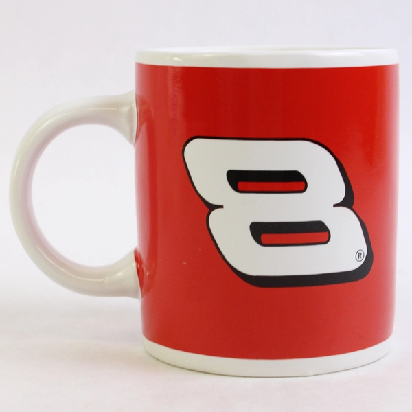 Boyds Collection NASCAR Dale Earnhardt Jr #8 Coffee Mug Pottery Red
