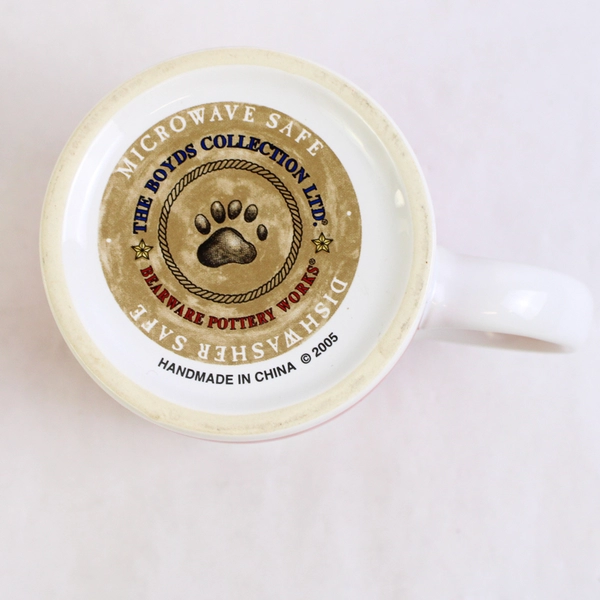 Boyds Collection NASCAR Dale Earnhardt Jr #8 Coffee Mug Pottery Red