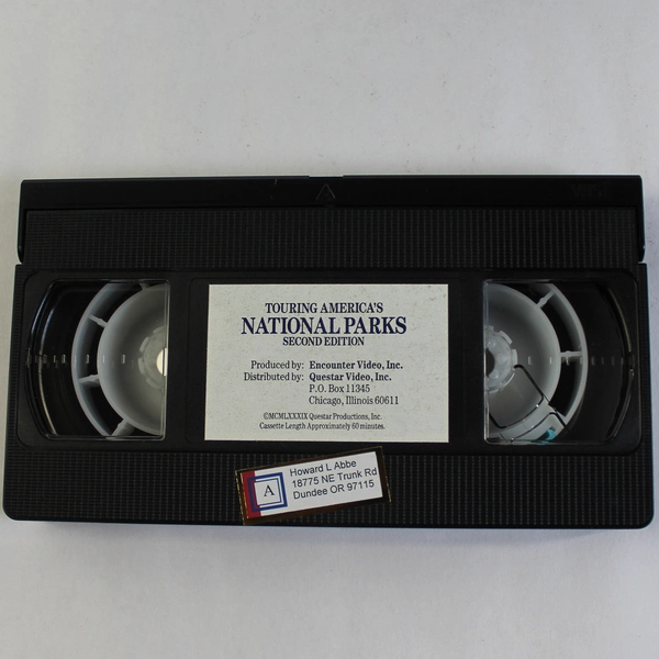 Touring America's National Parks VHS Questar Video - Second Edition