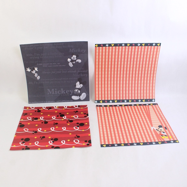 Lot of 9 Disney Themed Scrapbooking Craft Sheets Die-Cuts Paper Stencil