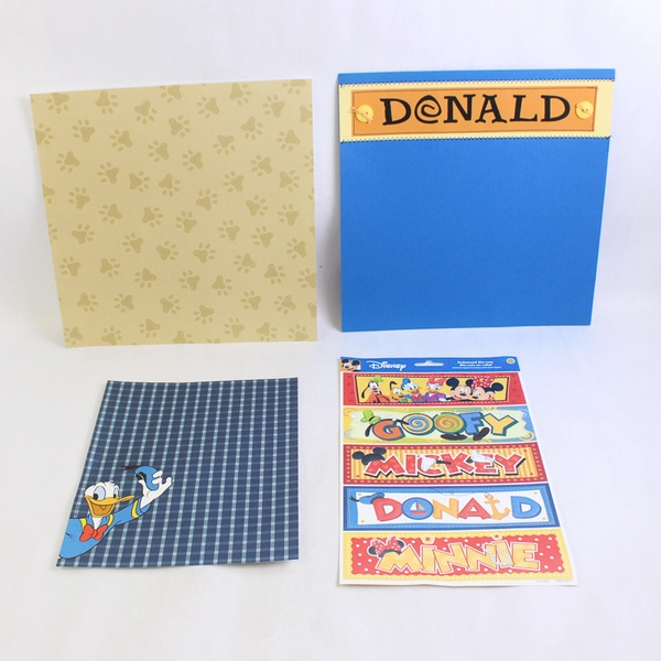 Lot of 9 Disney Themed Scrapbooking Craft Sheets Die-Cuts Paper Stencil