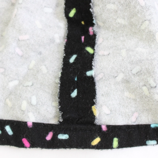 Handmade Confetti Print Night Gown Girl's Size Large