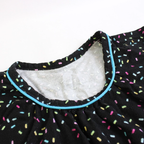Handmade Confetti Print Night Gown Girl's Size Large