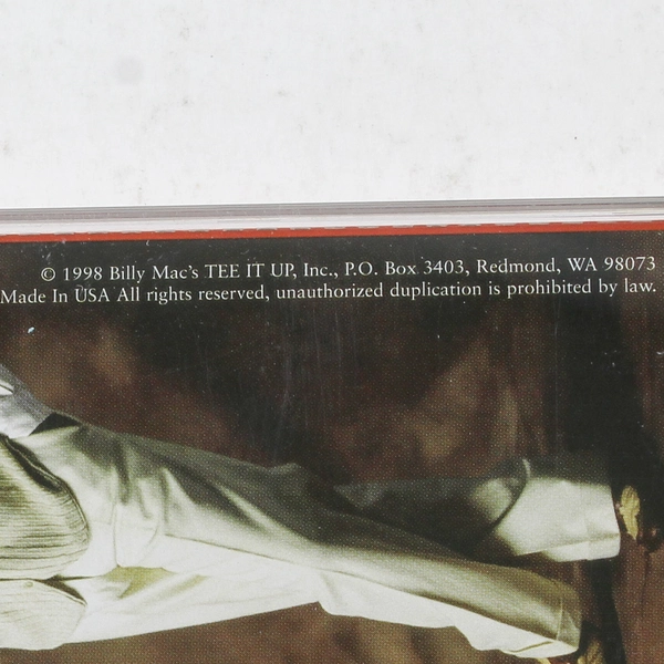 Billy Mac Tee It Up CD 1998 - Golf Music - Cracked Case, Untested