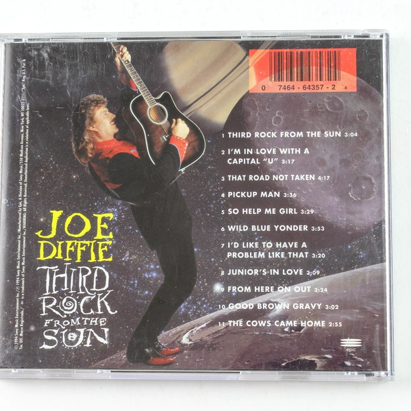 Joe Diffie Third Rock From the Sun CD 1994 - Pre-owned, Cracked Case