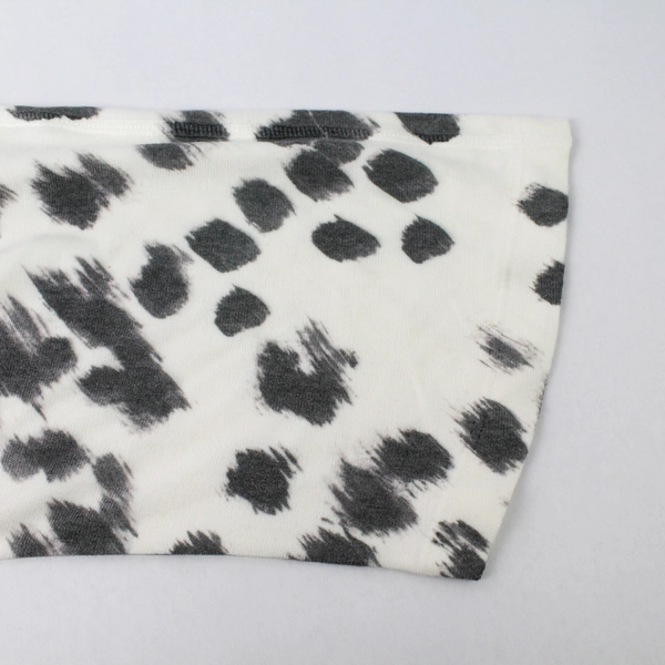 Nally & Millie White and Gray Spotted Shirt Dress Women's Size Small