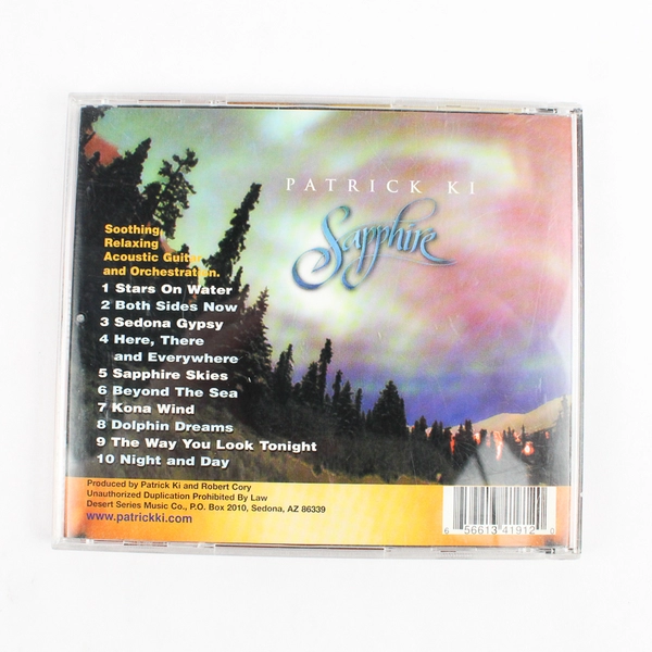 Signed Patrick Ki Sapphire CD Acoustic Guitar Pop Renditions