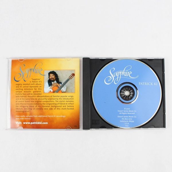 Signed Patrick Ki Sapphire CD Acoustic Guitar Pop Renditions
