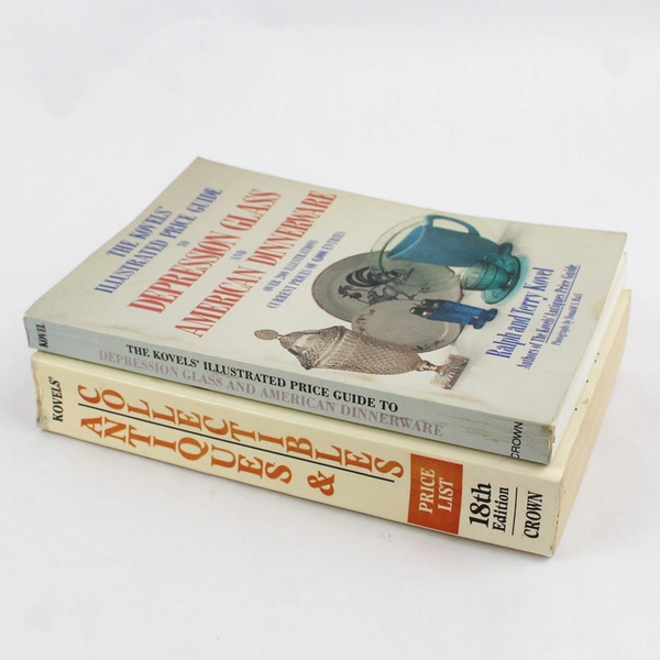 Lot Of 2 Paperback Kovels' Books Antiques & Collectibles Price List Guide