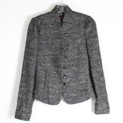 Yest Black White and Silver Blazer Women's Size 4-6