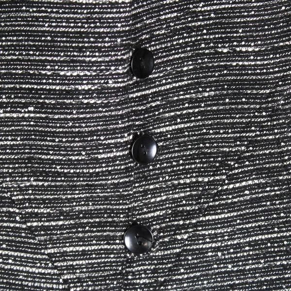 Yest Black White and Silver Blazer Women's Size 4-6