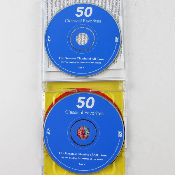 50 Classical Favorites Greatest Classics of All Times CD 2000 Bach Vivaldi