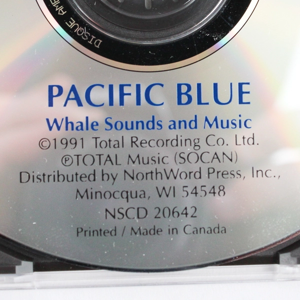 Pacific Blue Whale Music CD Stefan Schramm Jonas Kvarnstrom Nature Sounds
