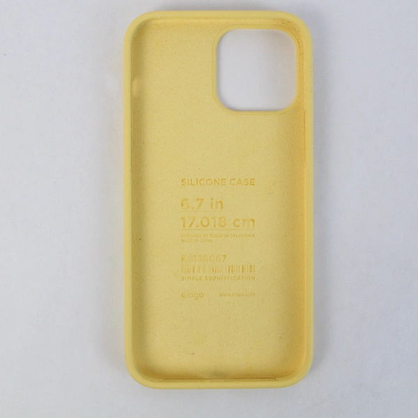 Lot Of 3 Silicone iPhone 13 Pro Max Cases Orange Blue Yellow