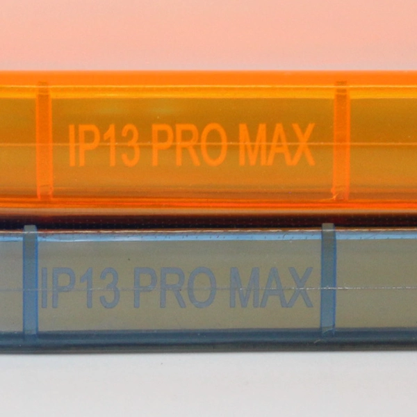Lot Of 3 Silicone iPhone 13 Pro Max Cases Orange Blue Yellow