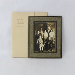 Vintage Olan Mills Family Photograph 5x7 Matted - Distinctive Collectible