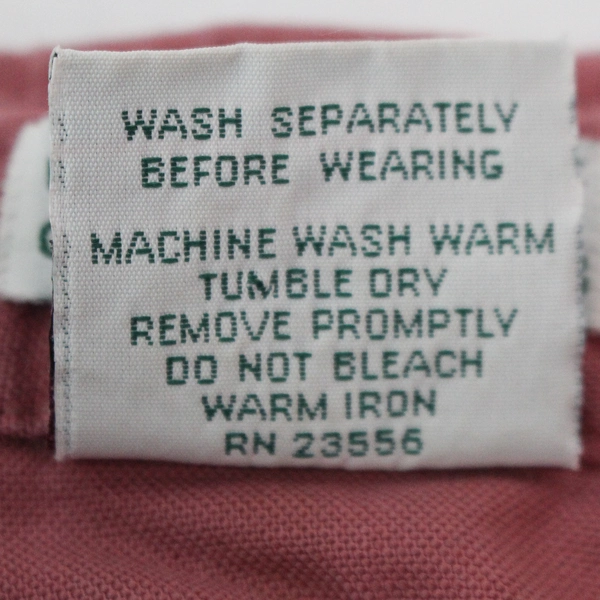 Vintage Prentiss Outdoors Women's Pink Button Down Top Sz 7/8 Cotton - Stains