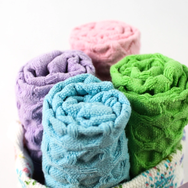 Holiday Home 4 Piece Jelly Bean Dishcloth Set New